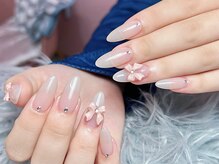 ダークハニー 池袋店(Dark Honey)/かわいいリボンネイル
