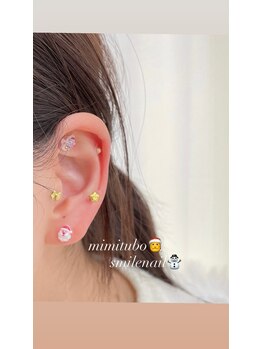 スマイルネイル(SMILE NAIL)/耳ツボジュエリー