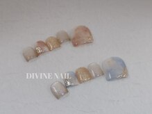 ディバイン ネイルズ(DIVINE NAILS)/フット・デザイン定額