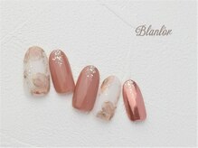 ネイルサロン ブランロール 白金店(Nail Salon Blanl'or)/秋色ミラーフラワー