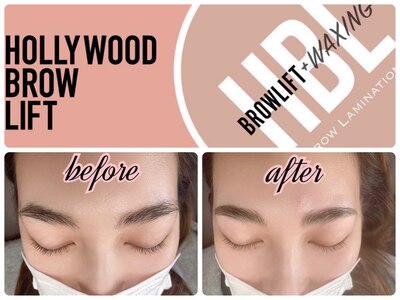 Hollywoodbrowlift取扱い店！確かな技術・技法で眉毛改善☆