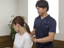 ケアぷらす/施術前に体の評価を