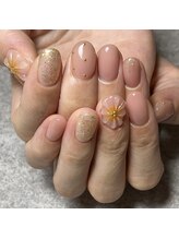 ペル(Per)/お花ネイル