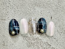 ウィスプ(WHISP)/ネイビーチェック/パラジェル込