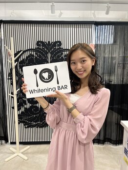 ホワイトニングバー 福島店/福島テレビ大久保薫子様ご来店♪