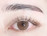 【毛流れ縮毛*デザイン眉毛パーマ＋似合わせ美眉毛WAX脱毛】