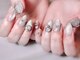 アール(R’)の写真/長さ出し歓迎◎美爪でシンプルだけど一味違うアクセントを★大人可愛いアートでワンランク上の指先へ♪