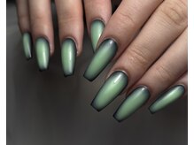 ホランイネイル(HORANGI NAIL)/エアブラシチーク＋長さ出し