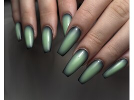 エアブラシチーク＋長さ出し