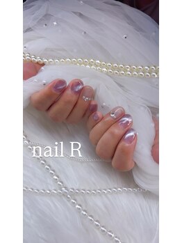 ネイルアール(nail R)/マグネットデザインネイルです♪