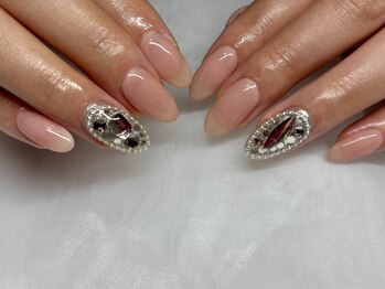 ネイルビジョルノ つくばみどりの店(Nail Begiorno)/定額デザインネイル　埋め尽くし