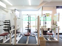 【肩こり/腰痛/むくみ/膝痛】女性のための30分ケア整体 マイメンテナンスの雰囲気(女性に優しいトレーニングマシーンをご用意◎)