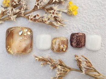 ネイルズガッシュ 武蔵小山店(NAILsGUSH)/*ピュアべっこう*