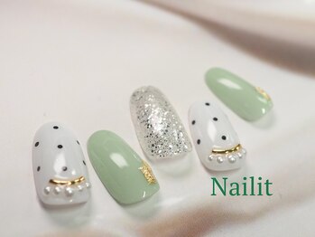 ネイリット 銀座(Nailit)/ドットネイル ¥10000【¥11000】