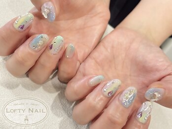 ロフティーネイル 駒川店(Lofty Nail)/梅雨ネイル