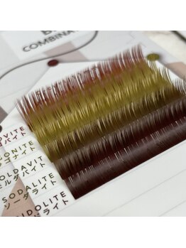 アイラッシュアンドネイル ヴィズ イオンタウン南城大里店(Viz)/フラットラッシュカラー