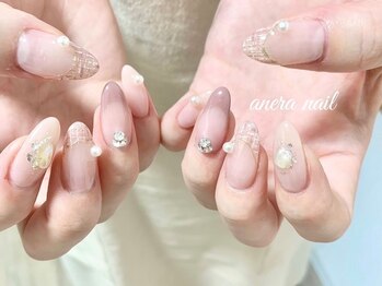 アネラ ネイル(anera nail)の写真/指先を見るたびに気分UP☆思わずうっとりするような、ワンランク上の指先へ…♪理想の指先を実現します！