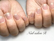 ネイルサロン アール(Nail salon R)/ラメグラデーション