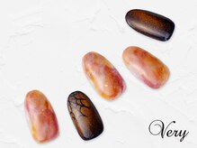 ヴェリー 六本木ヒルズ店(Very)/ハロウィン風タイダイネイル