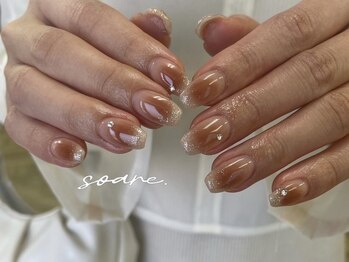 ソアレ(soare)の写真/[新規付替オフ込]シンプルでも目を引く洗練されたデザイン★伸びても気になりにくい美フォルムをキープ♪