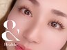 【アンドヘルシー】最新技術まつげパーマ×マツエクフラットラッシュ100本★