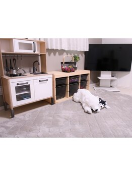 お子様同伴OKのサロン