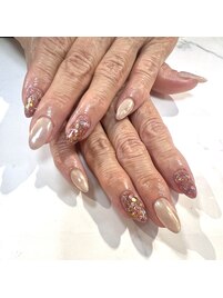 シンプルジェルネイル＆本格ケア