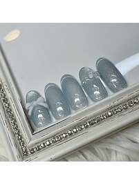 渋谷限定ビジューネイル