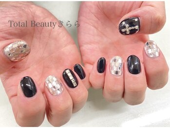 ネイルサロン きらら 平塚店/ブラックネイル