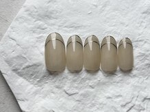 リライトネイル(Relight nail)/大人のフレンチラインネイル☆