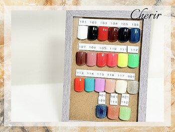 シェリール 船堀店(cherir)/フットネイル ワンカラー¥3980