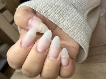 マル(maru。)の写真/《1本～修復可能◎》折れた爪を整えて、品よく整う理想のフォルムに。自然な修復でお悩みを解消☆