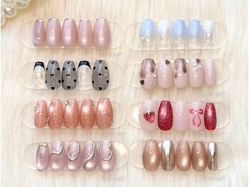 ファストネイル 横浜ANNEX店(FAST NAIL)の写真/★オフ無料★ 定額コースが【¥4860~】シンプル/オフィス/ニュアンス/ワンホンなどトレンドデザイン更新中♪