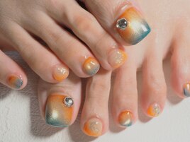 ◆FOOTネイルアートやり放題◆