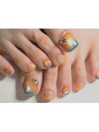 ◆FOOTネイルアートやり放題◆