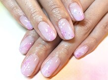トレス ネイルサロン(3.tres.Nail Salon)/【ふんわりさくらピンクネイル】