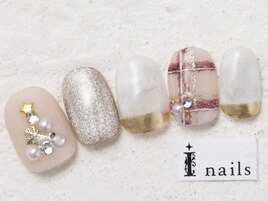 チェッククリスマスツリー