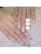 クイーンズビューティーサロン 新宿本店(Queen's beauty salon)/チップ長さ出し定額コース