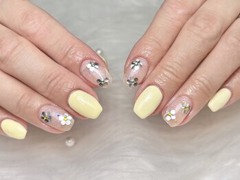 トラストネイル 佐野店(TRUST Nail)/お花ネイル