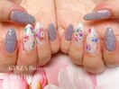フラワー/フラッシュネイル