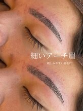 メンズ研究所/眉毛WAXでつくるアーチ眉