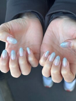 ルナネイル 長崎(LUNA nail)/ラメグラデーション