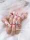 private nail salon embellir【長さだし/持ち込み/フィルイン/韓国ネイル】の写真/《スカルプ持ち込みdesign》SNSで写真映えするスカルプ*。☆豊富なパーツで貴方だけのネイルを叶えます♪