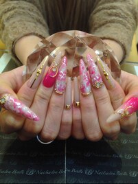 ☆春カラーロングネイル☆