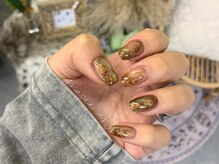 ミュゼアート(musee art)/ニュアンスネイル　秋ネイル