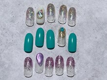 ネイルアンドアイラッシュサロンR/定額simpleサンプル