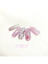 アネモネ(ANEMONE)/ストーンつめつくしネイル☆