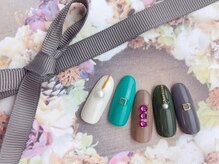 ネイルサロン&スクール ジーナ(GINA)/大人くすみカラー