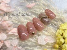 ビーズネイル バイブレス イオンタウン泉大沢店(B's Nail by.BLESS)/【SD34】春デザイン＊シンプル