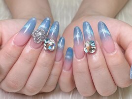 ★クリアブルー×マグネット★